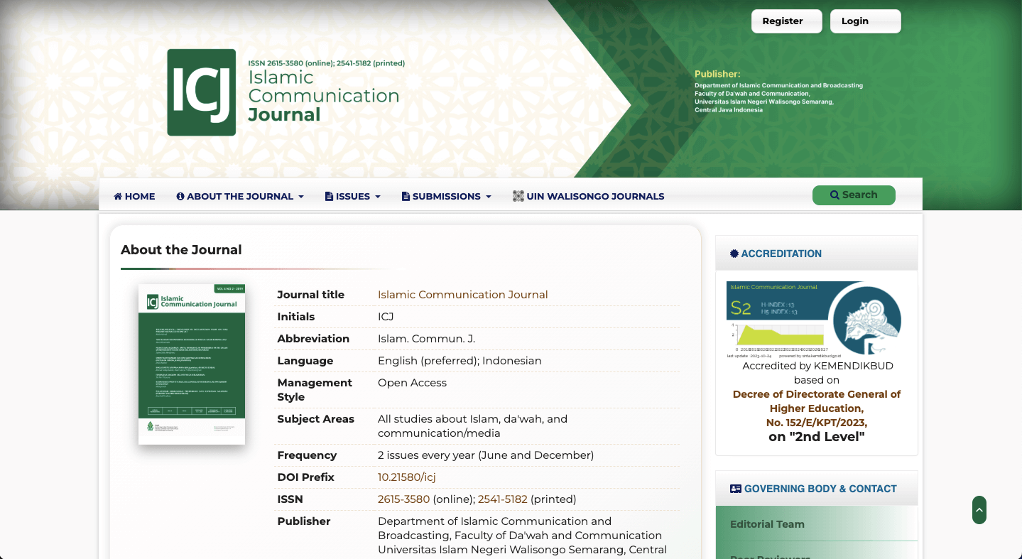 Islamic Communication Journal